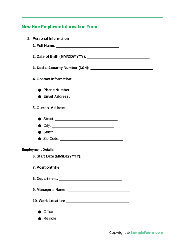 Form preview