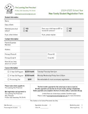 Form preview