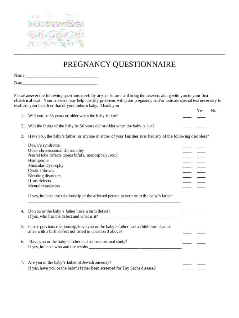 15 Questions to Ask Your OB/GYN at a Prenatal Visit Doc Template ...