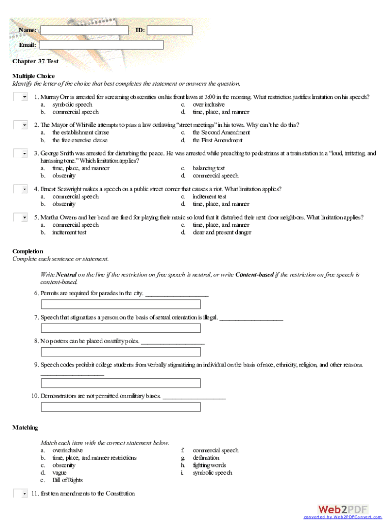 Form preview