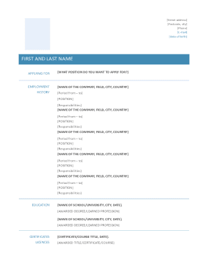 Form preview