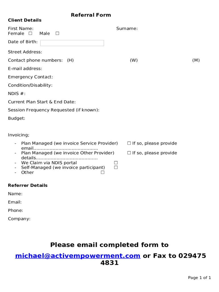 Form preview