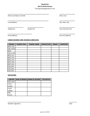 Form preview