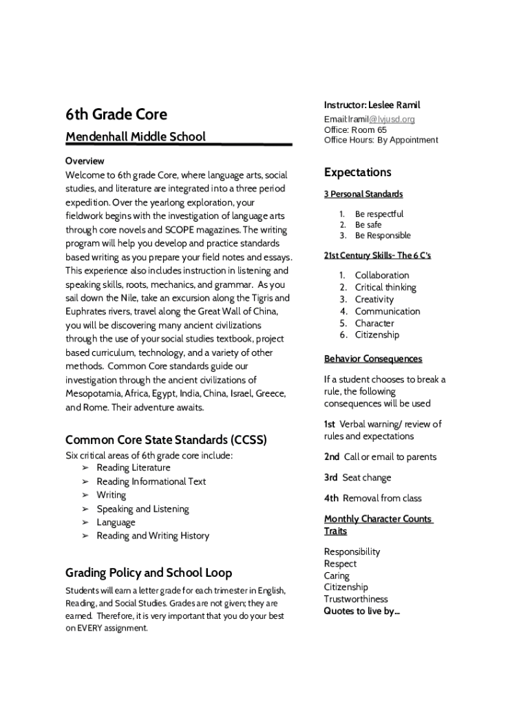 The Civics Alliance's Model K12 Social Studies Standards Doc Template