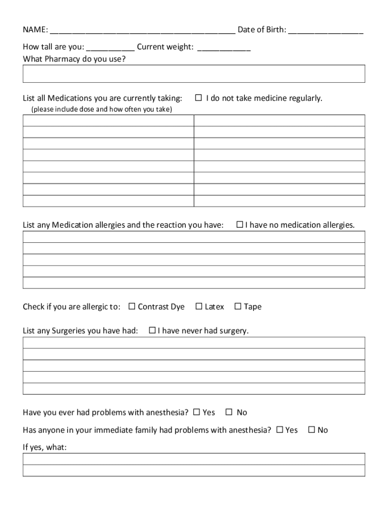 Form preview