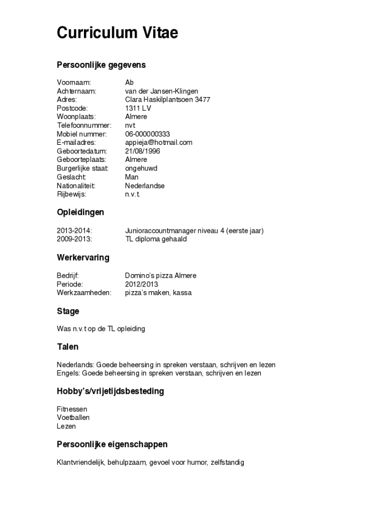 Form preview