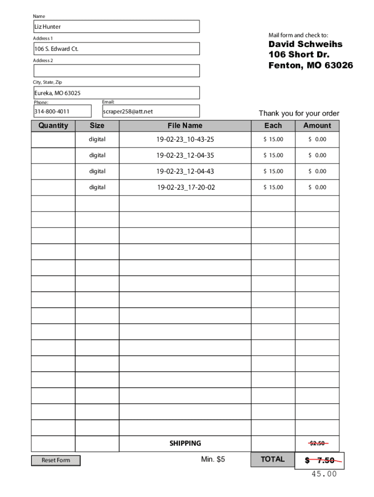 Form preview