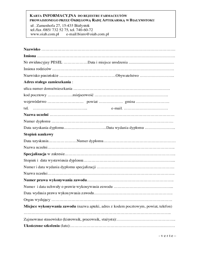 Form preview