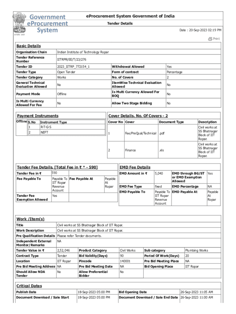Form preview