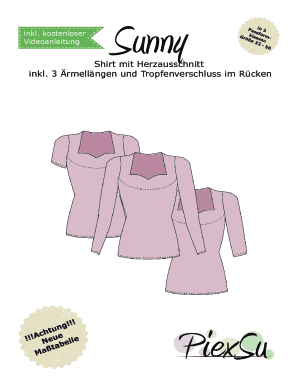 Shirt mit Herzausschnitt inkl. 3 rmellngen und ...