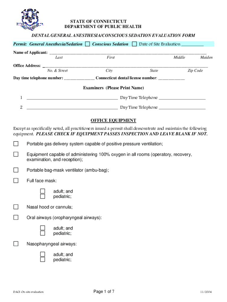 Fillable Online Permit to Administer Dental Anesthesia and Conscious