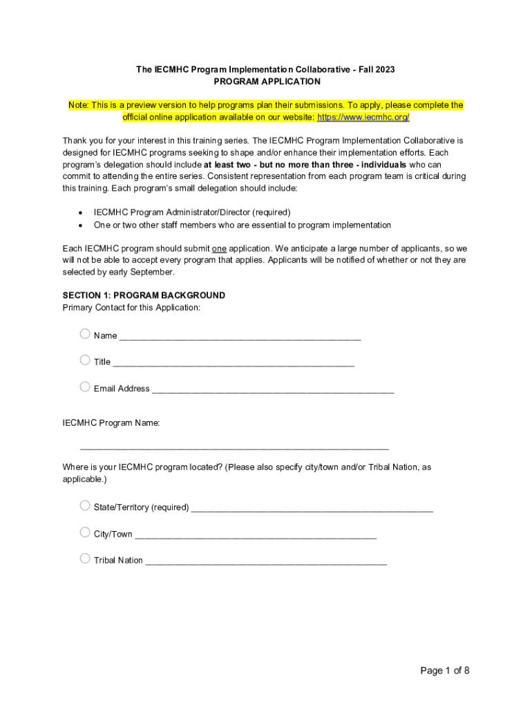 Form preview