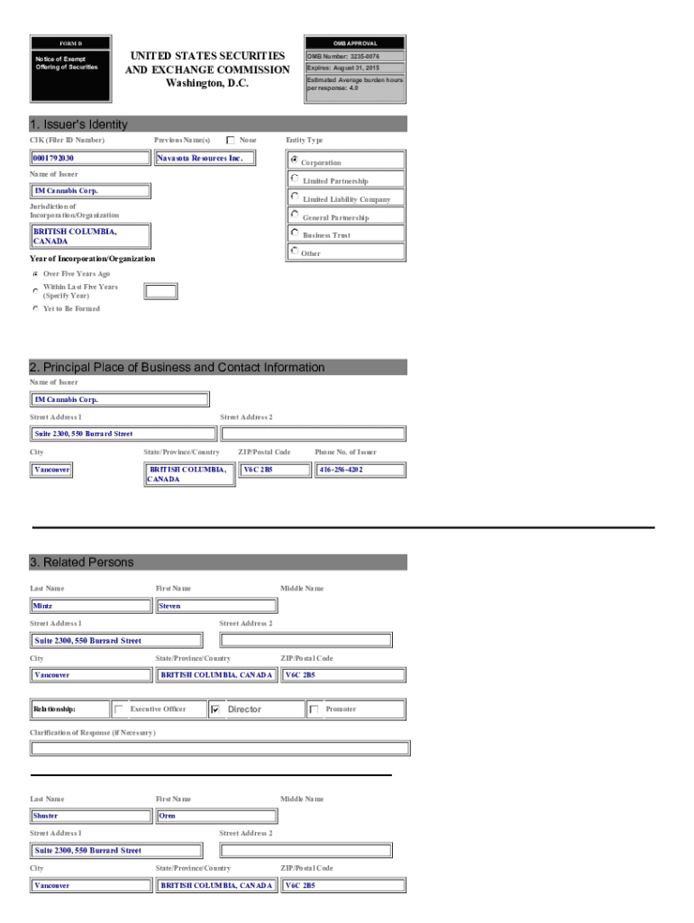 Form preview