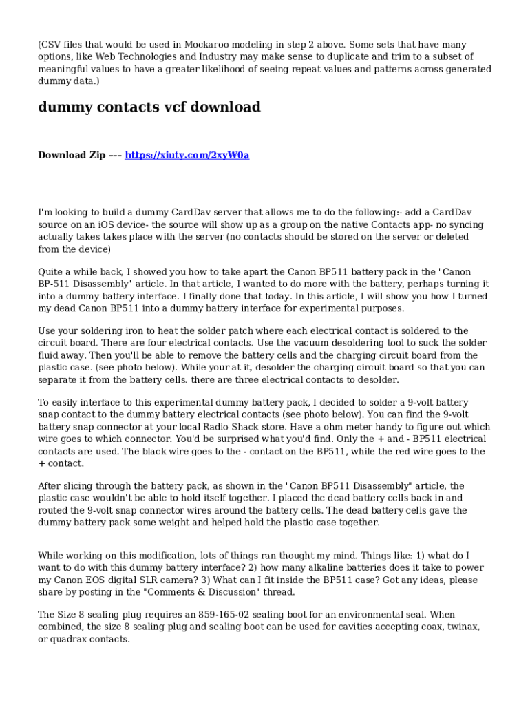 Form preview