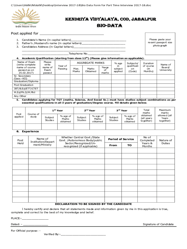 Form preview