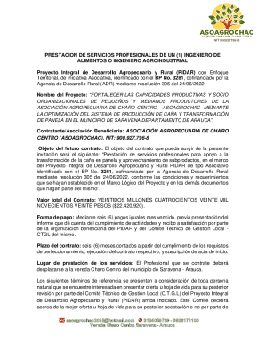 Trminos de referencia para la adquisicion de publicidad