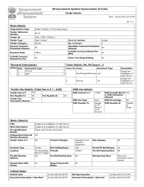 Form preview