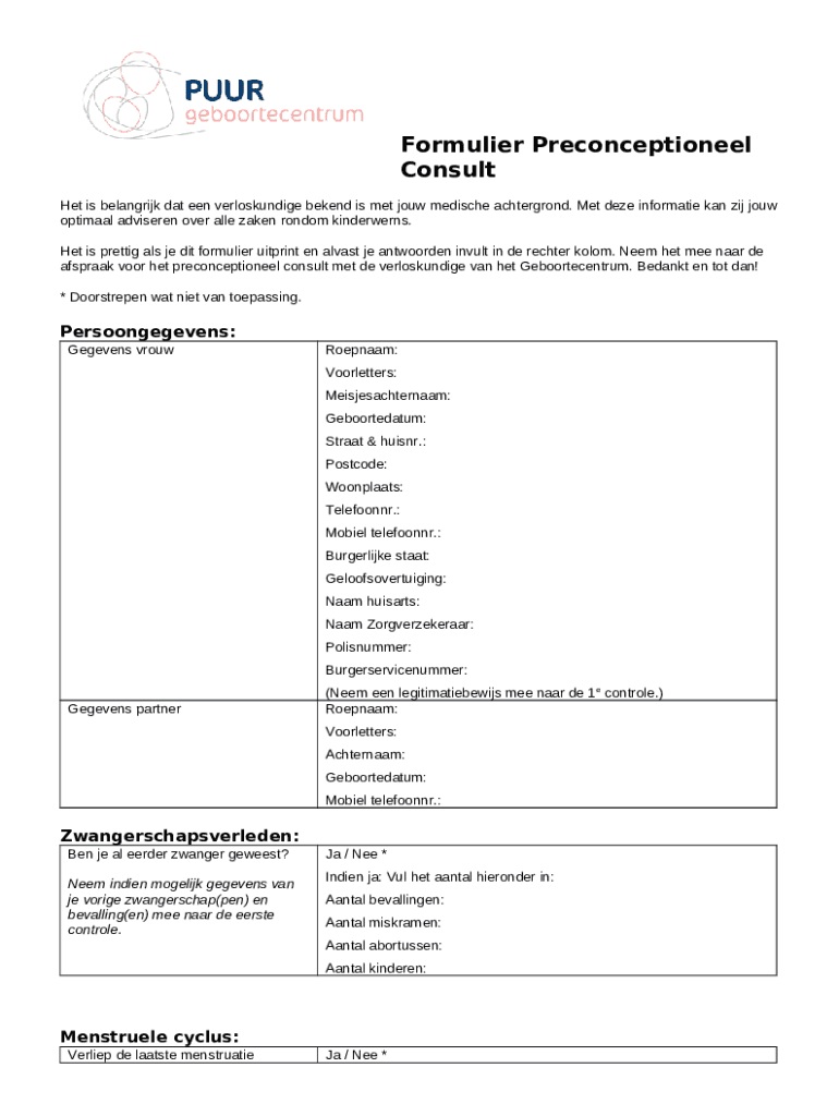 Form preview