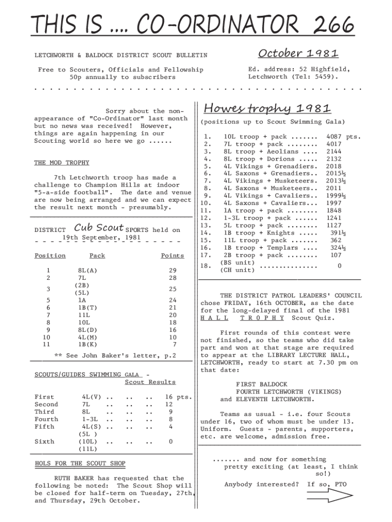 Fillable Online Scoutbook Account verse Email Included for Scout Fax ...