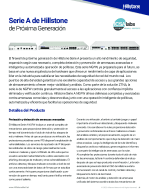 Hillstone A-Series - Hillstone Networks