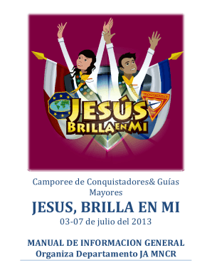 Camporee de Conquistadores& Gu as Mayores 03-07 de julio ...