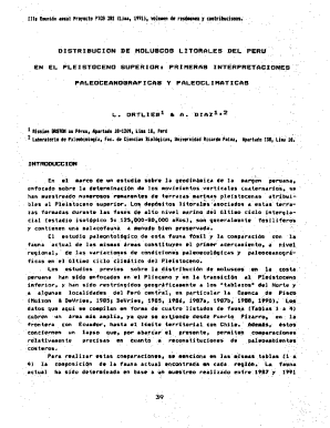 En el pleistoceno superior: primeras interpretaciones