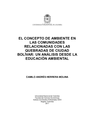 Un anlisis desde la educacin ambiental
