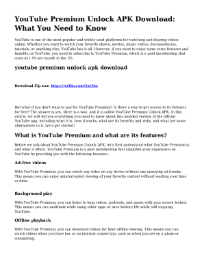 YouTube Premium Apk v18.48.37 (Premium Unlock) Latest ...