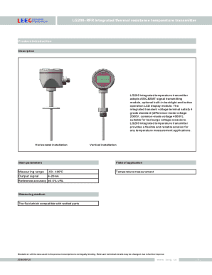 MS series Module Set for Temperature Transmitter ...