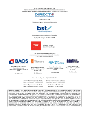 Fideicomiso financiero best consumer directo serie iii indice