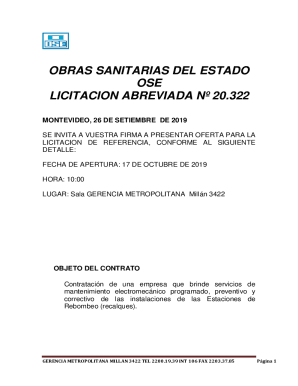 LICITACION ABREVIADA N 20