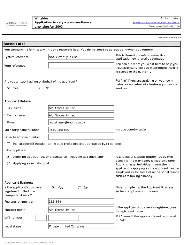 Form preview