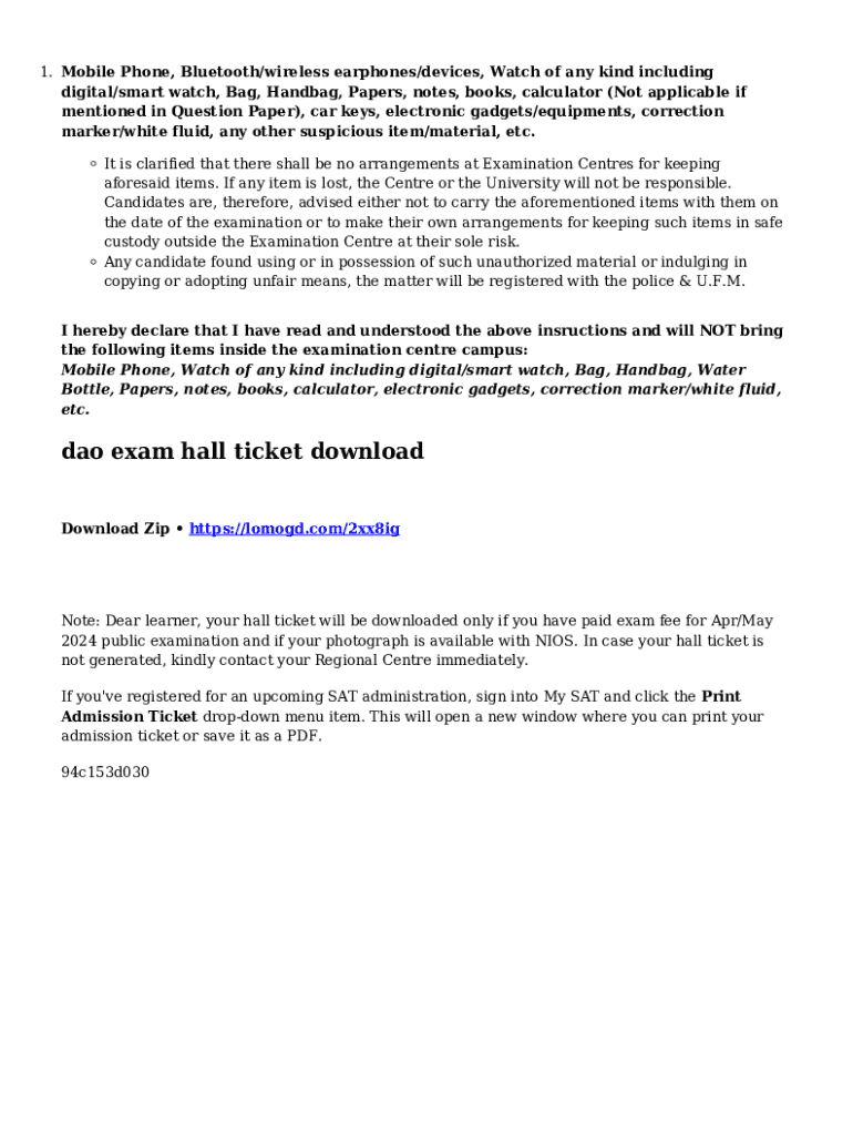 Form preview