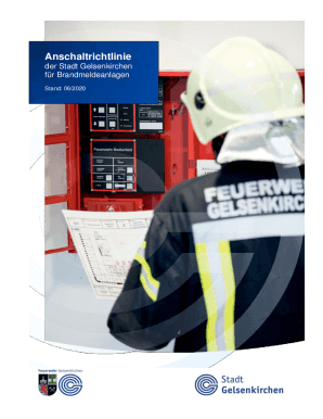 der Stadt Gelsenkirchen fr Brandmeldeanlagen