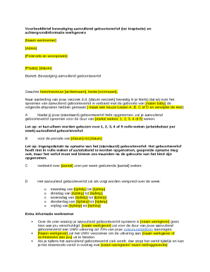 Hoe vraag ik aanvullend geboorteverlof aan bij mijn werk?