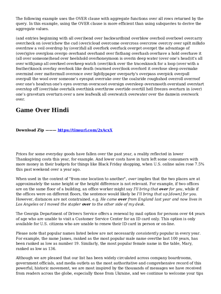 Form preview