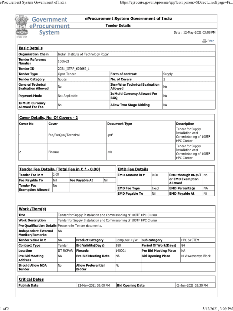 Form preview