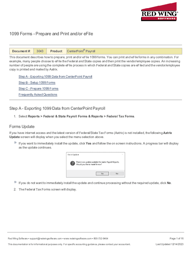 Fillable Online Prepare and Print and/or eFile 1099 Forms. This
