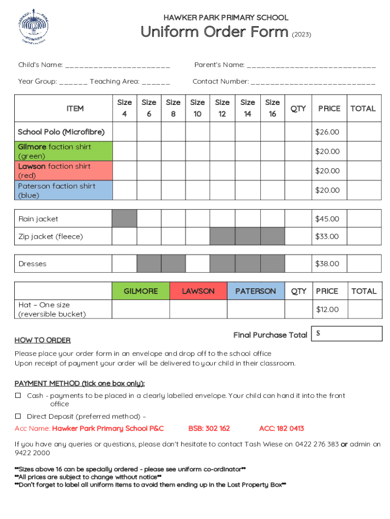 Form preview