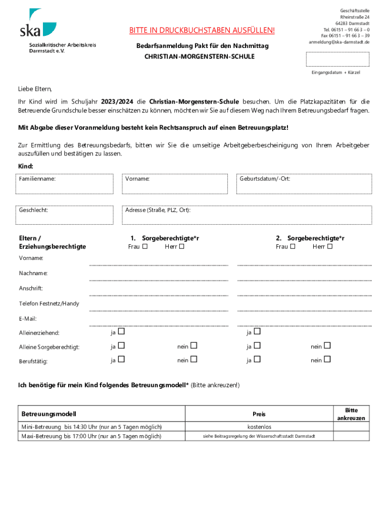 Form preview