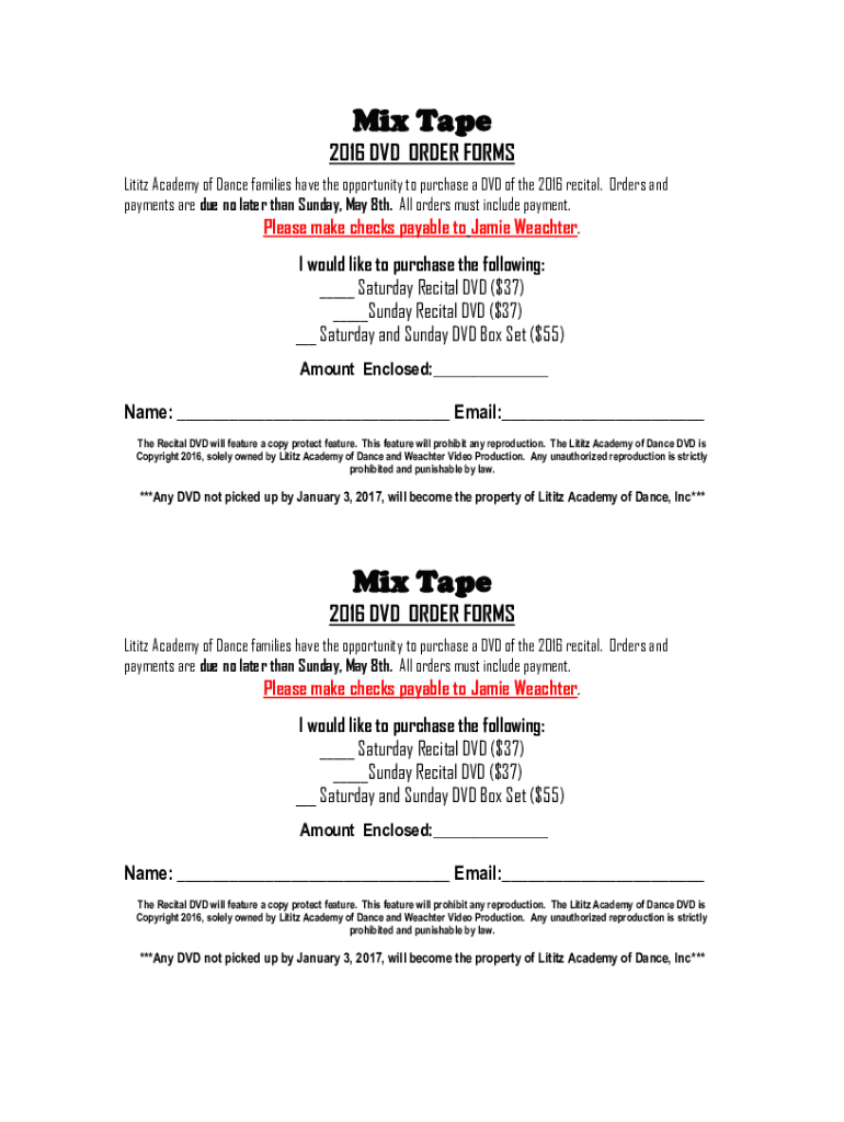 Form preview