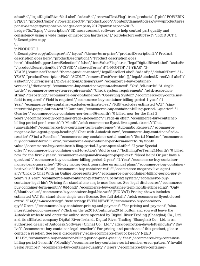 Fillable Online Compare PowerInspect Standard vs. Premium vs. Ultimate