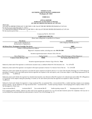 For the fiscal year ended: December 31, 2020 or