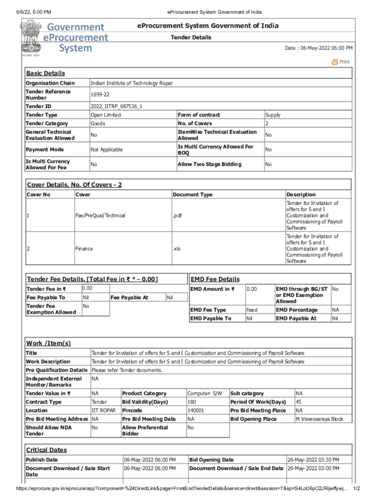 Form preview