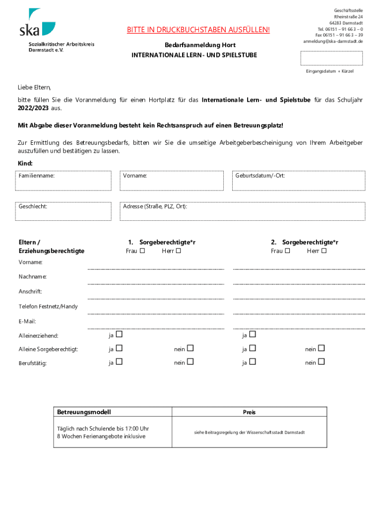 Form preview