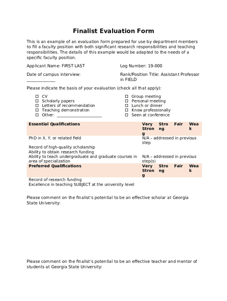 Form preview