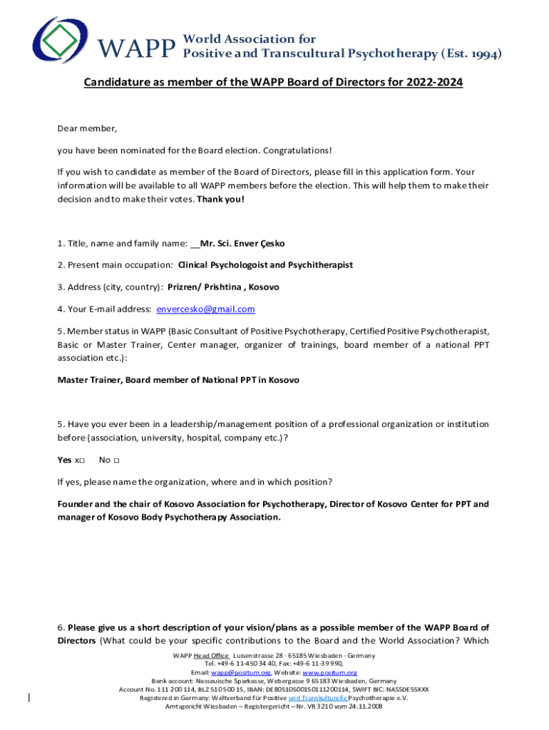 Form preview