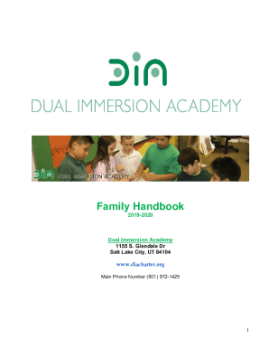 Dual Immersion AcademyUtah Division Of Multicultural Affairs