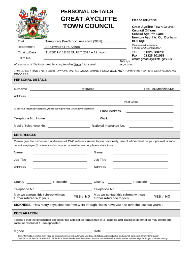 Form preview