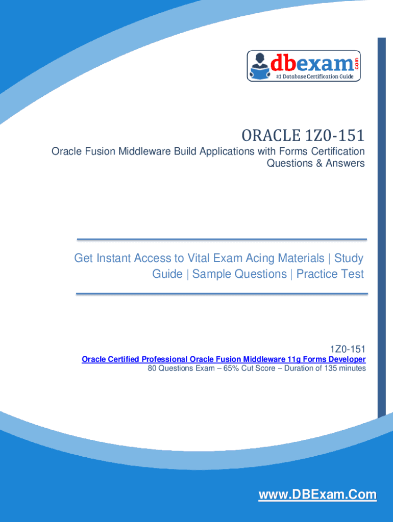 Fillable Online Build Applications with Oracle Forms 1.0 English ...